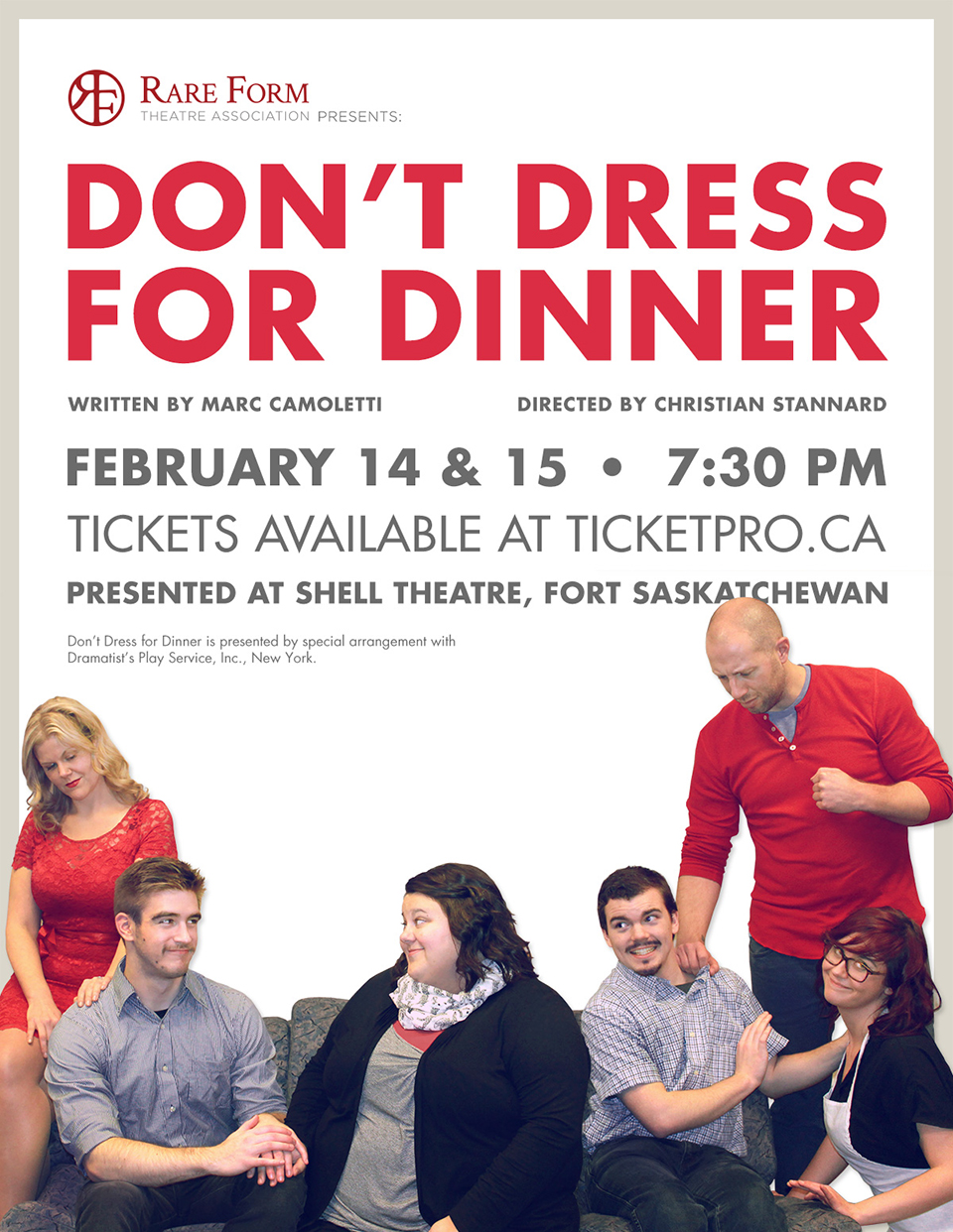 Don't Dress for Dinner